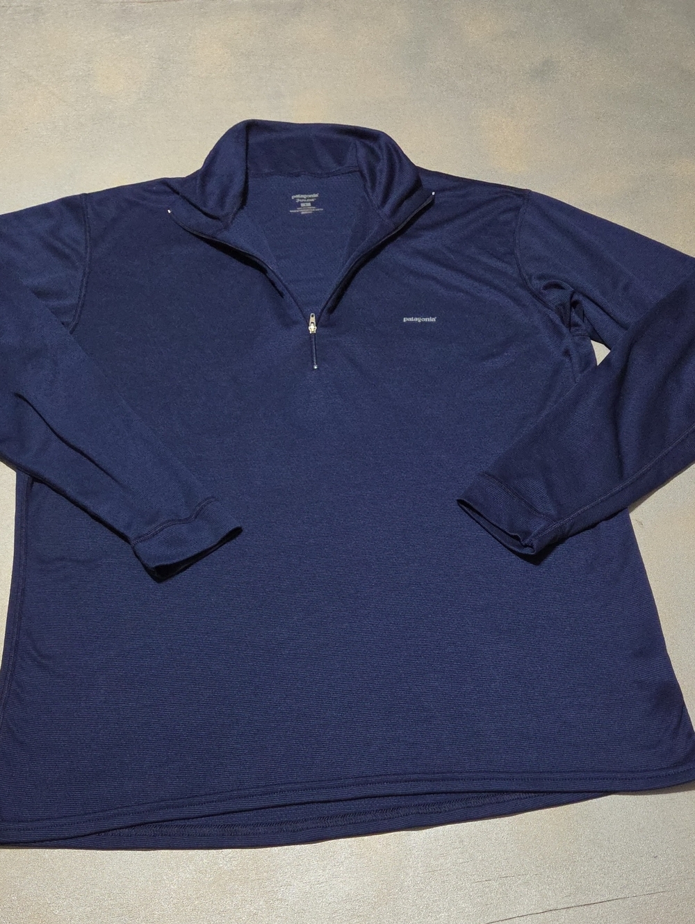 Patagonia Men's Half-Zip Pullover - Navy Blue